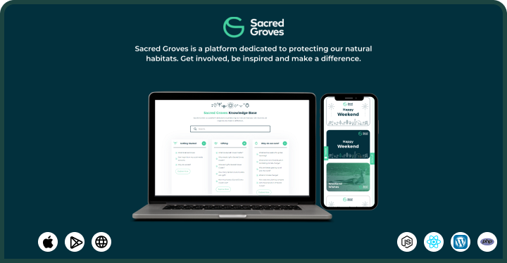 Sacred Groves: Online Presence