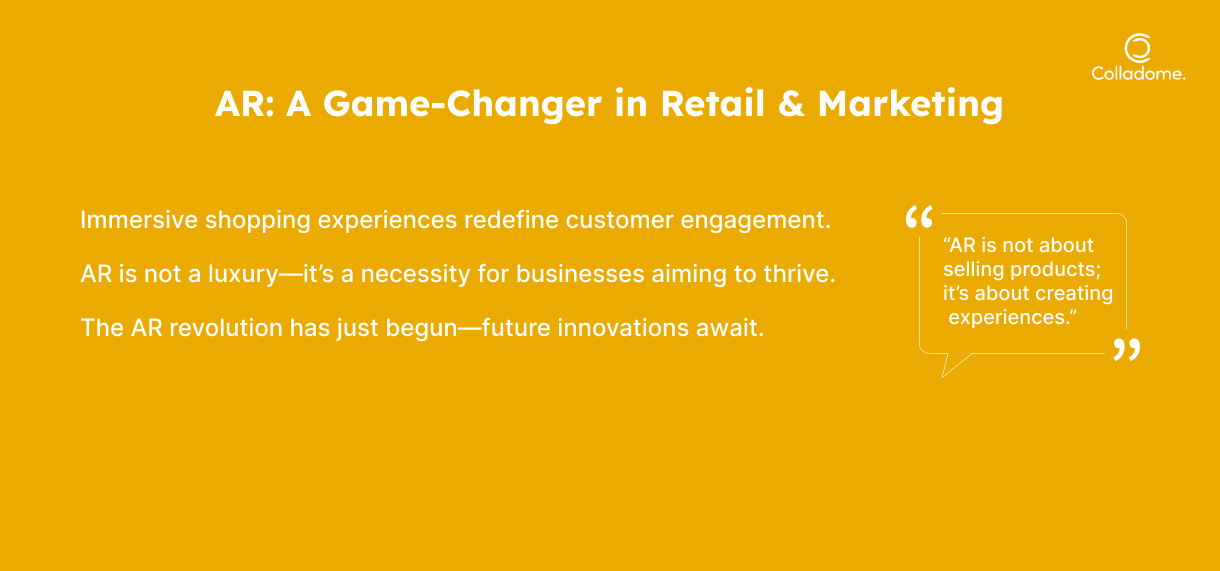 AR: A Game-Changer in Retail & Marketing

