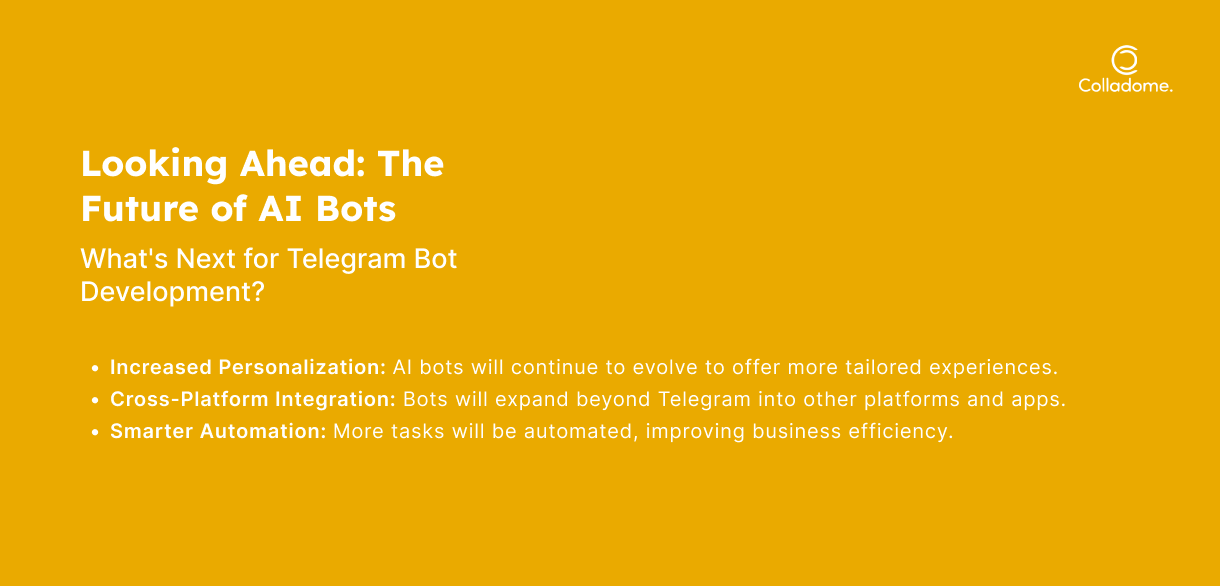 Looking ahead: the future of AI bots