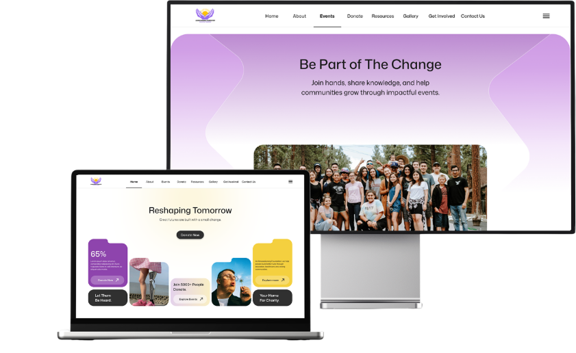 Visitor/Donor Web Experience