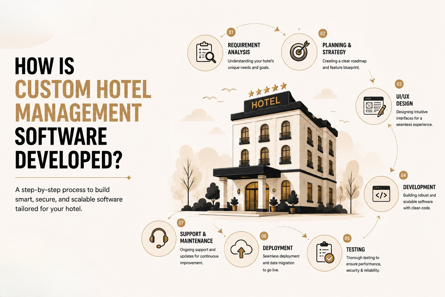 Custom Hotel Management Software for Hotels