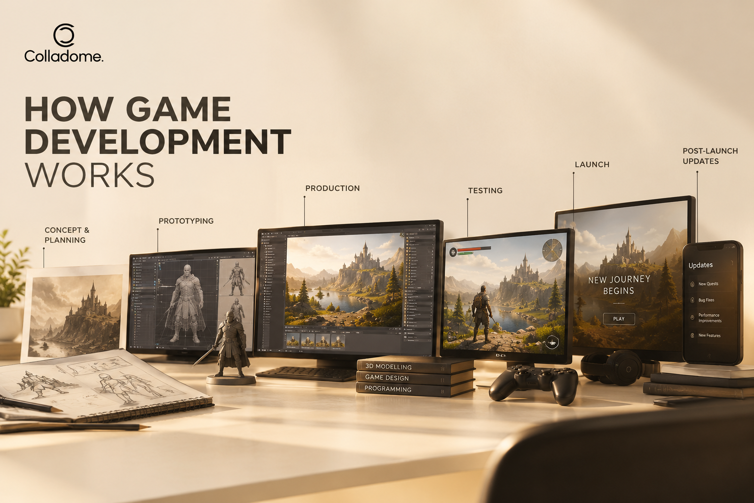 How game development works